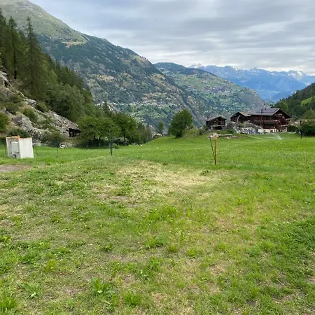 Szálloda Pop-up Camping Grachbiel Grächen